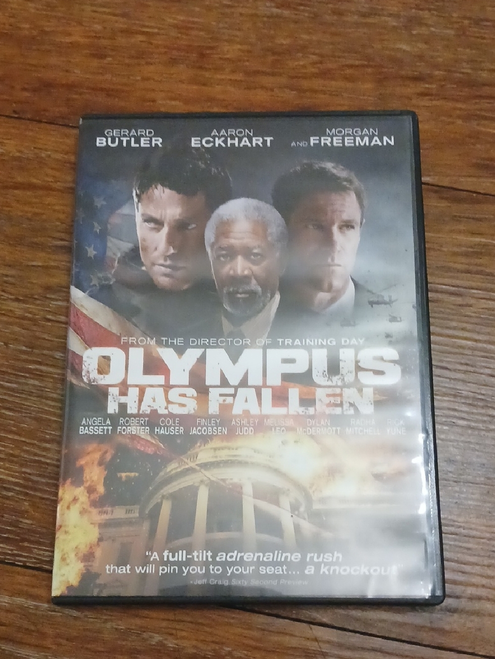 Olympus Has Fallen DVD - Action Thriller (Black)